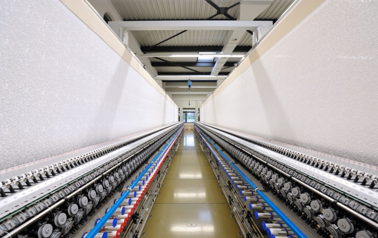 Industriefotografie für Bischoff Textil