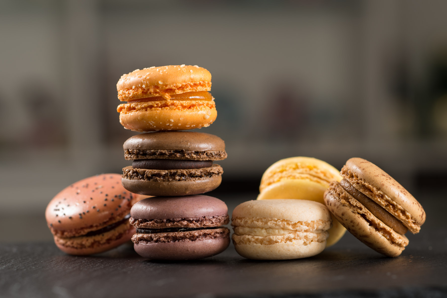 Macarons Food Fotografie