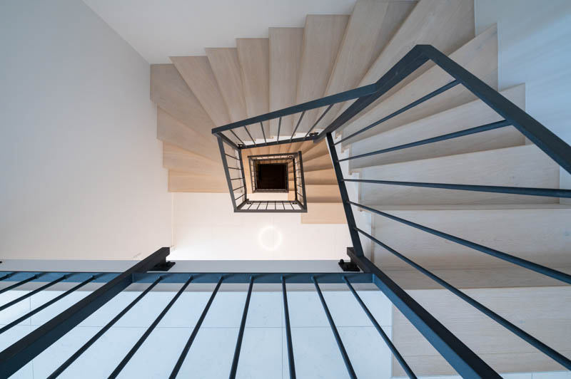 Architekturfotografie Einfamilienhaus Treppe