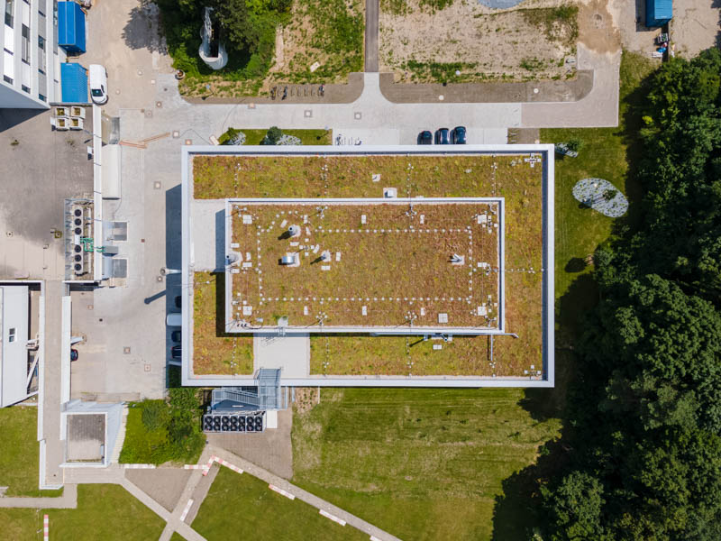 Drohnenfotografie Klinikum von Oben
