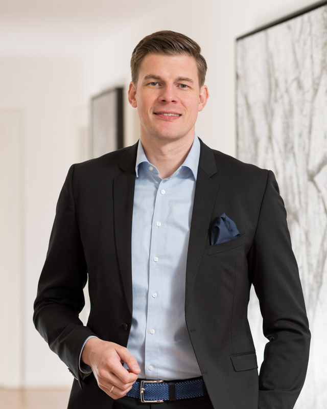 Business Portrait Mann Vermögenskultur AG
