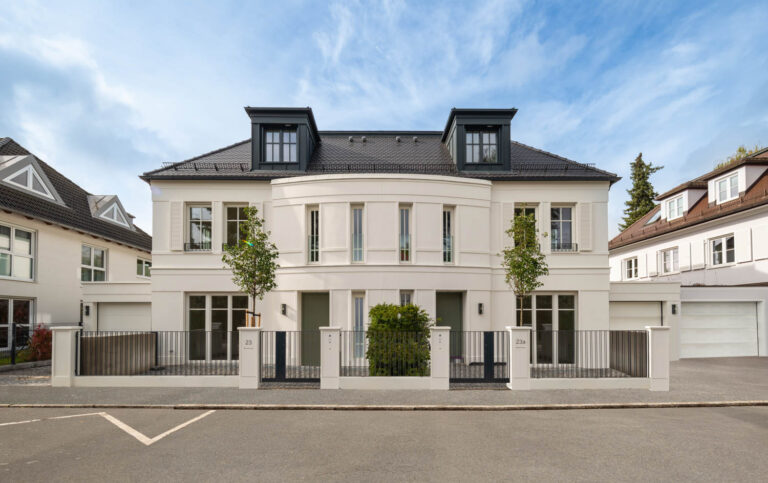Immobilienfotografie für BK Bau – High-End Doppelhaushälfte