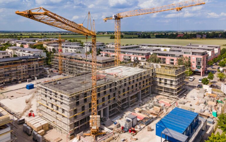 Baustellenfotografie für Dado Bau – Fotografie, Drohne & Imagevideo in München