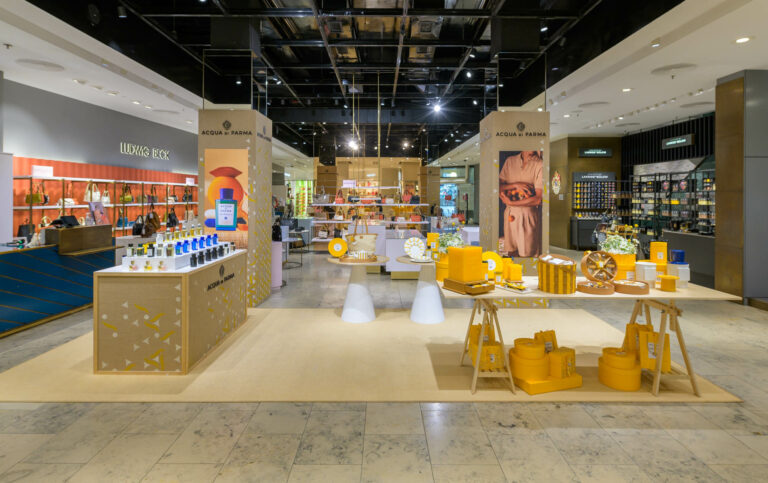 Interiorfotografie für Acqua di Parma bei Ludwig Beck München