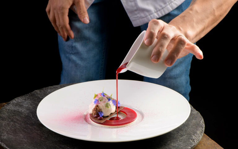 Food- und Eventfotografie beim 4 Hands Dinner im Restaurant Atelier