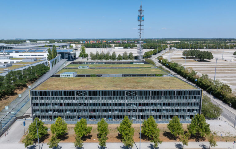 Architekturfotografie und Drohnenaufnahmen für Park & Ride München