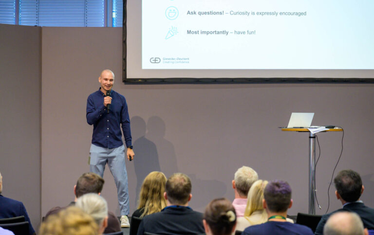 Eventfotografie für Giesecke+Devrient – Promptathon mit HYVE in München