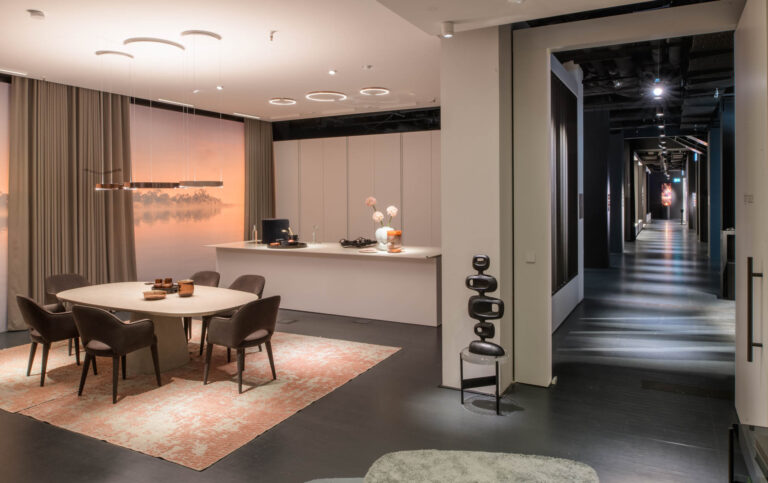 Architekturfotografie für Stock Real Estate – Occhio Showroom im Palais Lenbach